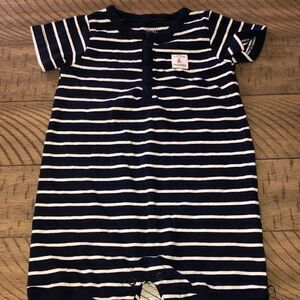 Captain 👩‍✈️ 👩‍✈️ Adorable! Carters Onesie Snap Bottom for Easy In and Out.